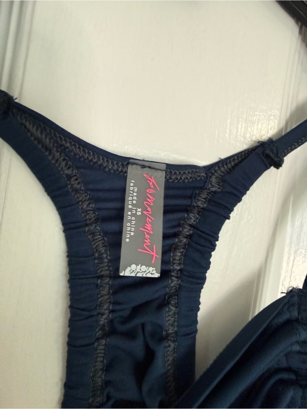 Free People Movement Ruched Tank Top Razorback - Picture 2 of 3